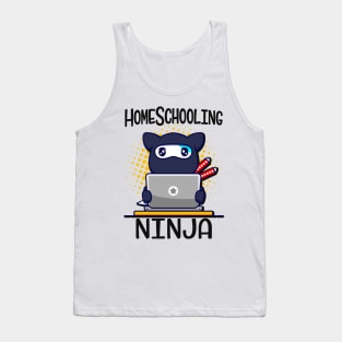 Homeschooling Ninja 2021 School Start Tank Top